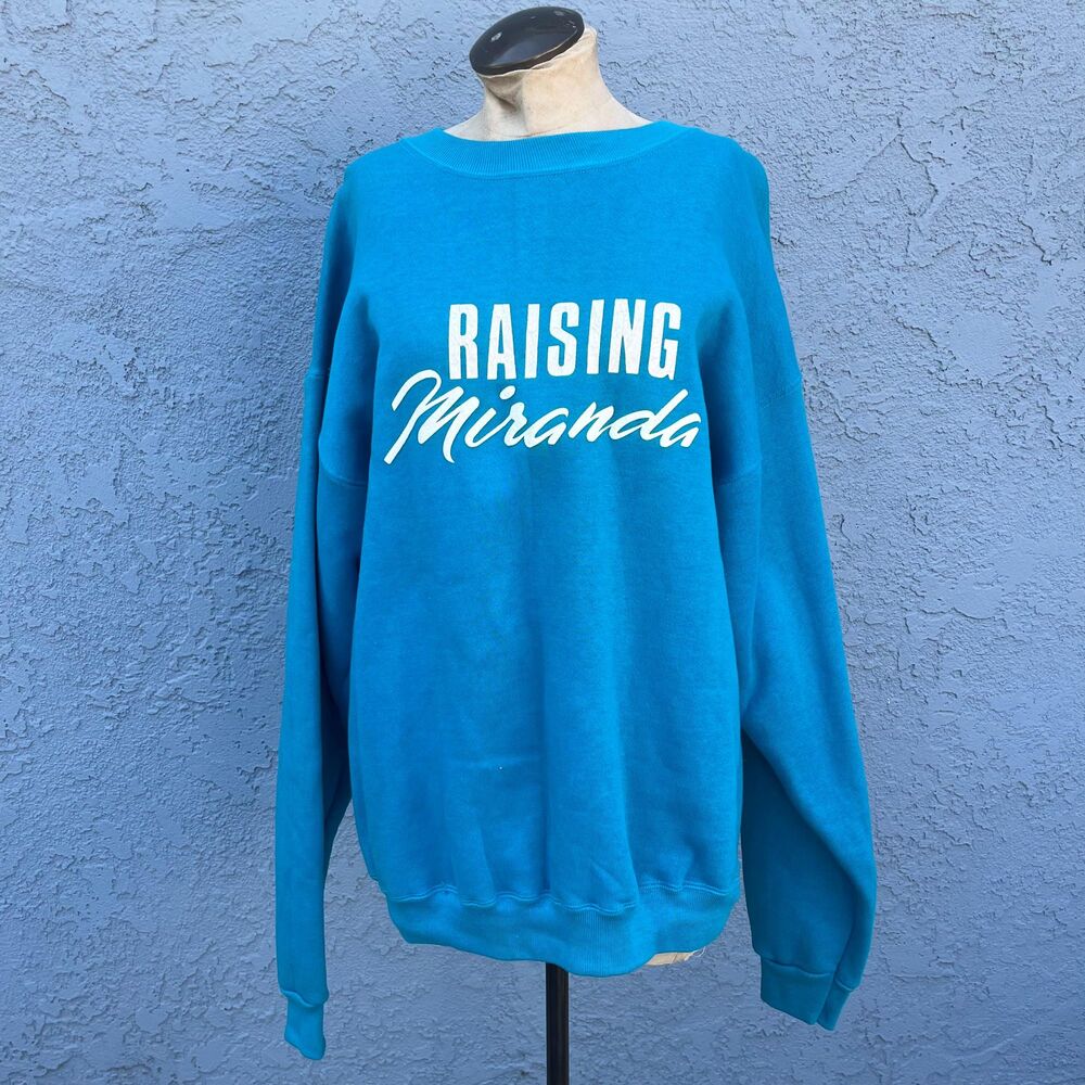 Vintage 80s Crewneck Sweatshirt Raising Miranda promotional merch XL